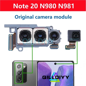 Оригинал Для Samsung Galaxy Note 20 4G N980F 5G N981B N981U NOTE20 Гибкий Кабель для задней камеры Основная Передняя Селфи Модуль Задней Камеры