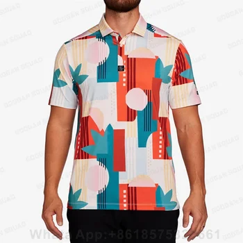Высококачественная мужская рубашка Поло с коротким рукавом, поле для гольфа, Футбол, Спортивная Комфортная футболка от пота, Модное Поло с отворотом