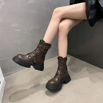 Зимние новые женские ботинки 