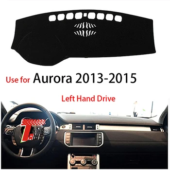 Заводская фланелевая крышка приборной панели автомобиля TAIJS для правостороннего вождения Aurora 2013-2015 для левостороннего вождения