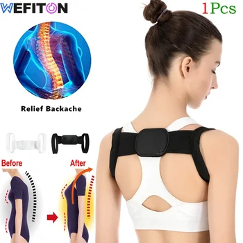 1 шт. подтяжки для спины для женщин и мужчин - Невидимые подтяжки для поддержки спины - Поддержка ключиц, поддержка положения спины под одеждой