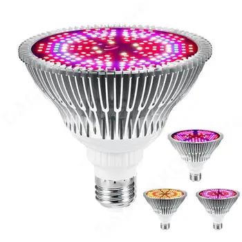40 150 200 LED plant Grow Light Полный Спектр Sunlike E27 лампа Лампа Алюминиевая Для Внутренней Гидропоники Лампа Для Выращивания Цветов V27