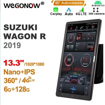 1920*1080 Nano Ownice Android10.0 для SUZUKI WAGON R 2019 Автомобильное Радио Видео Аудио 13,3 