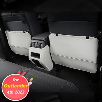 для Mitsubishi Outlander 4th 2023 Аксессуары для оформления интерьера автомобиля, задняя противоударная накладка, грязеотталкивающая прокладка