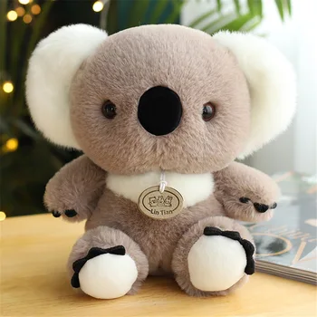 Милые плюшевые куклы-коалы из мультфильма 20-35 см, каваи, Австралия, медведь Коала, игрушки-пелуче, мягкие подарки на День рождения