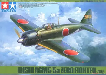 Комплект модели Tamiya 61103 в масштабе 1/48 A6M5/5A Zero Fighter (Zeke)