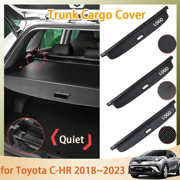 Крышка багажника для Toyota C-HR CHR C HR 2018 2019 2020 2021 2022 Аксессуары Выдвижная Перегородка для хранения багажа Детали Лотка