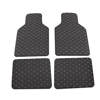 Новые роскошные автомобильные коврики на заказ для Toyota RAV4 XA40, прочные кожаные аксессуары для салона автомобиля, водонепроницаемые коврики против загрязнения