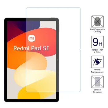 Закаленное стекло для Xiaomi Redmi Pad SE 11 дюймов 2023 Защитная пленка для экрана планшета Redmi Pad SE Защитная стеклянная пленка