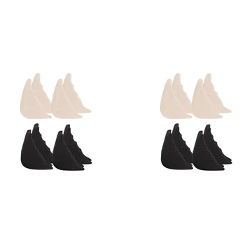 2X Вставки-Наполнитель Для Носка Регулируемая Заглушка Для Носка Многоразовый Наполнитель Для Обуви Слишком Большого Размера Женские Мужские Туфли-Лодочки Унисекс На Плоской Подошве Кроссовки