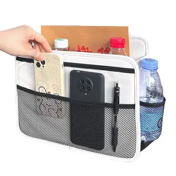 Держатель для автомобильной сумки Сетчатая сумка для хранения автокресла Мягкий и удобный инструмент для хранения игрушек телефонов салфеток планшетов питания