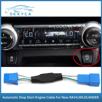 Автомобильная система автоматического останова запуска двигателя, устройство отключения датчика управления, штекерный кабель для нового устройства отмены остановки RAV4 WILDLANDER