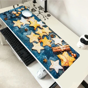 Food Art Deskpad Японский коврик для мыши Офисная игровая клавиатура Резиновый коврик на стол Настольный коврик 400x900 Коврик для мыши высокого качества