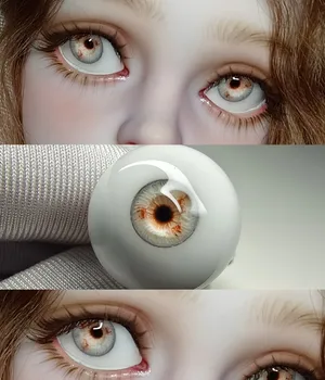 Защитные глазки Delicacy BJD 16 мм-6 аксессуаров для кукольных глазных яблок SD Craft