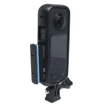 Удобная защитная рамка для камеры Insta360 OneX3, прочная и легкая, для защиты от царапин и перегрева.