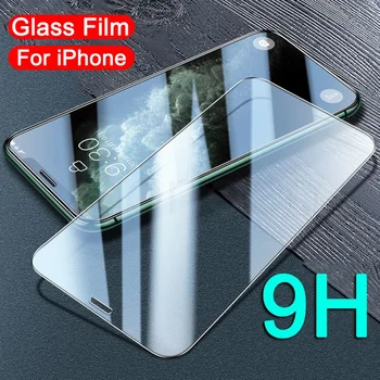 Закаленное Стекло для iPhone 11 12 13 14 Pro XR X XS Max Защитная пленка для экрана iPhone 12 Pro Max Mini 7 8 6 6S Plus SE Glass