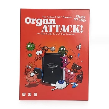 Organ Attack！ Атака человеческого органа новая настольная игра card card настольная игра для вечеринок