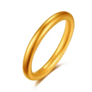 Кольцо из вьетнамского песочного золота с покрытием 