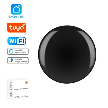 Tuya WiFi ИК-пульт дистанционного управления Smart Home Remote Control Универсальный инфракрасный контроллер для Alexa Google Home Security Protection