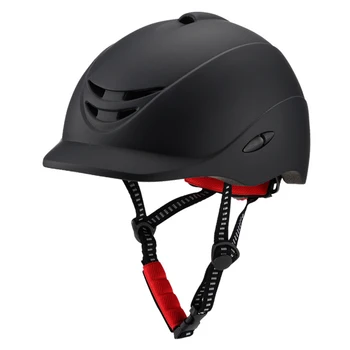 Шлем Для Верховой езды Низкопрофильный Регулируемый Шлем Для Верховой Езды С 17 Вентиляционными Отверстиями Для Женщин И Мужчин Shell PC + EPS M / L