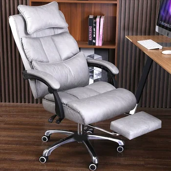 Эргономичные Салонные офисные кресла Дизайнерское кресло с откидной спинкой для чтения Удобные Подлокотники для спальни Кабинета Офисные стулья Письменный стол Мебель для салона Cadeira Gamer