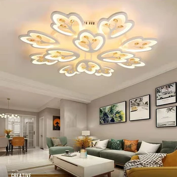 Современная спальня светодиодный потолочный светильник лампа для освещения гостиной отеля внутренняя отделка умные акриловые лампы оптом