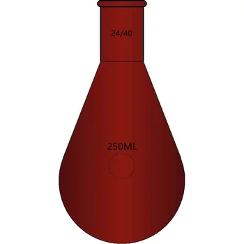 Синтетическая коричневая Толстостенная бутылка в форме баклажана, 500 мл1000 мл2000мл, Высокопрочная, С толстыми стенками, Колба из боросиликатного стекла, F31