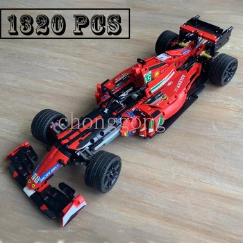 Новый 1:10 Суперкар Formula One Гоночная Модель TG-MOC-61203 Совместимый Строительный Набор Строительные Блоки Кукла Игрушка Детский Подарок