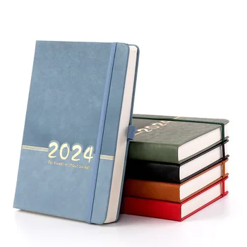 Тетрадь для изучения английского языка 2024 года Формата А5, школьный план, еженедельный ежемесячный дневник, органайзер