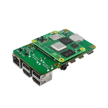 Плата адаптера CM4 к PI4B для Raspberry Pie Модуль CM4 к адаптеру 4B 4-Полосная Плата расширения порта USB2.0 RJ45 Ethernet