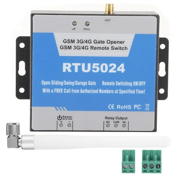1 ШТ Контроллер доступа к мобильному телефону RTU5024 Дистанционный Переключатель управления воротами 4G GSM Открывалка для ворот 4G GSM