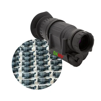 Высокое разрешение с ежедневной защитной маской для глаз Охотничий монокулярный телескоп PVS-14 ночного видения