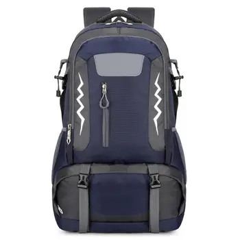 Мужской Походный рюкзак для занятий спортом на открытом воздухе 60л Большой емкости, Легкий водонепроницаемый Походный рюкзак для путешествий