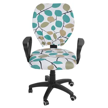 Чехол для офисного кресла, защитный чехол для кресла, Стрейч-жаккард, Съемный для компьютерных игр, Многоцветный, моющийся