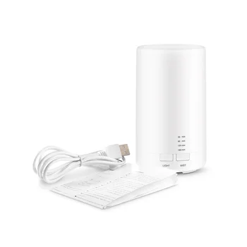 7-цветный ночник, USB-зарядка, ультразвуковой увлажнитель воздуха, Диффузор эфирного масла для ароматерапии, для дома, автомобиля, офиса