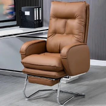 Офисное кресло с мобильным акцентом, Дизайнерское Складное Роскошное Компьютерное кресло для гостиной, мебель для офиса Silla De Escritorio