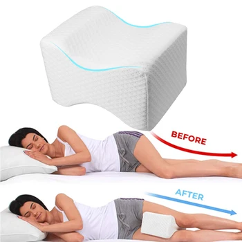 Для боковых шпал, подушка для колена из пены с эффектом памяти, выравнивающая позвоночник, подушки для беременных, для ортопедического ишиаса, поддержки спины, бедер, ног.