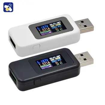 USB-измеритель, цветной экран, usb-тестер, зарядное устройство, вольтметр, амперметр KWS-MX18L