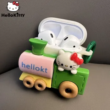 Sanrio Hello Kitty Милый Чехол Airpods Для Airpods 1 и 2 3 Поколения Airpods Pro 2 Чехол Беспроводные Наушники Blutooth Чехол Подарок