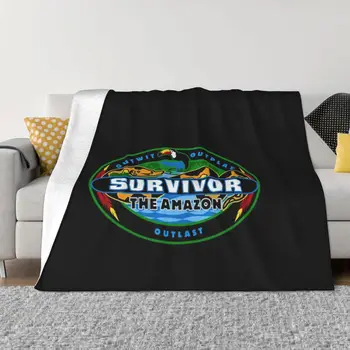 Фанаты Survivor Серии Amazon Outwit Outplay Outlast получили памятные вещи- ультрамягкое одеяло из микрофлиса