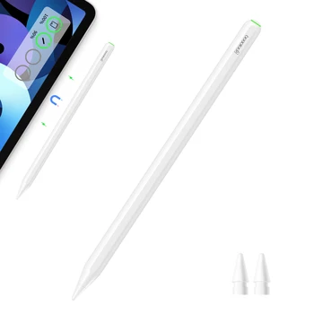 Для Apple Pencil 2 1 с беспроводной зарядкой, для iPad Pencil Ручка с отклонением наклона ладони, для iPad Air 4 5 Pro 11 12.9 Mini 6 Стилус