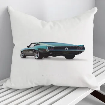 Наволочка Bullitt, декоративная наволочка для дивана, наволочка для кровати, домашний декор, наволочка для автомобиля 45 *45 см