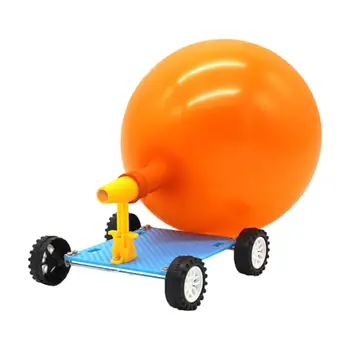 DIY Игрушка для запуска воздушных шаров 3D головоломка Автомобиль с воздушным шаром для детей мальчиков и девочек