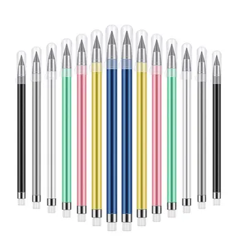14шт Вечный карандаш Неограниченное количество карандашей для письма Вечный стираемый карандаш Кавайная ручка Канцелярские школьные принадлежности