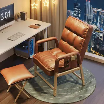 Компьютерное кресло, домашняя спинка, ленивый стул, повседневный удобный сидячий игровой стул, кресло для общежития, офисный рабочий диван