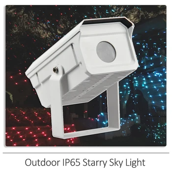 2 Вт RGB Наружный водонепроницаемый лазерный луч с изображением звездного неба, проектор DMX, садовая Рождественская елка, Квадратная вечеринка, декорация сцены, световой эффект