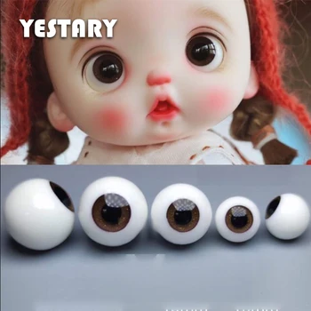 Аксессуары для Кукол YESTARY OB11 Стеклянные Глаза Для Игрушек 12 ММ Цветной Стеклянный Глаз Для Кукол Ремесла 1/3 Handmades Для BJD Кукол Подарок В Виде Глазного Яблока