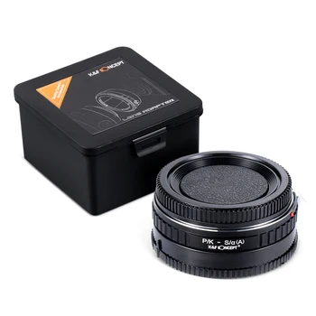 Адаптер для объектива K & F Concept для объектива Pentax K mount к камере Minolta AF Sony A A99