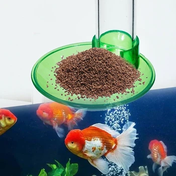 Акриловая трубка для кормления креветок, глубокая чаша для аквариума, зажим для аквариумов с рыбками, 6 Размер