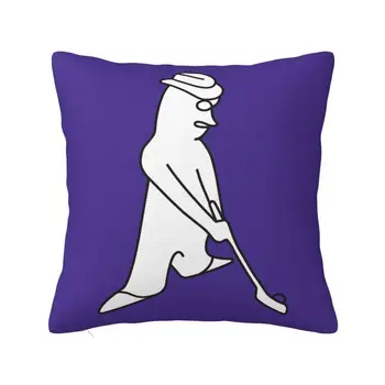 Чехол для диванной подушки с логотипом Nordic Golf, Бархатная наволочка
